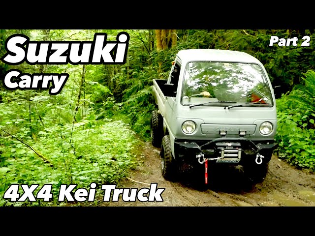 Suzuki Carry JDM 4x4 Kei Truck Part 2