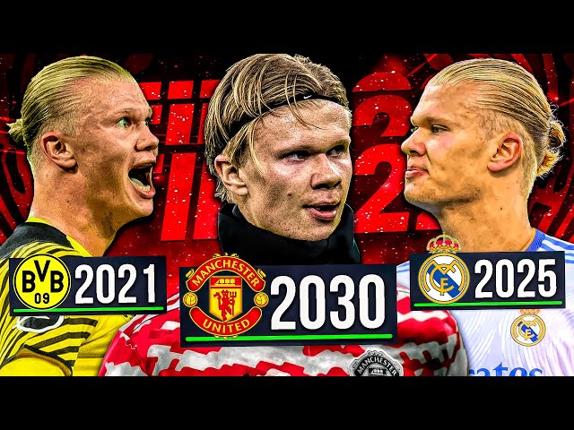 I REPLAYED the Career of ERLING HAALAND... in FIFA 22! 🇳🇴