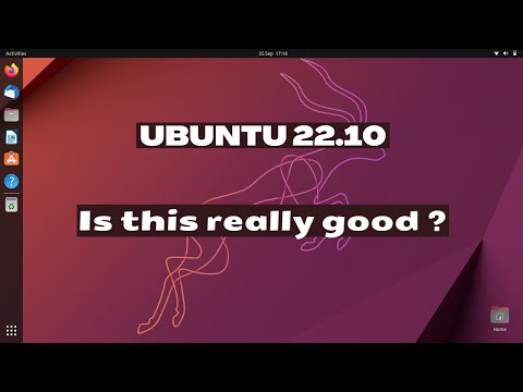 Ubuntu 22.10 Kinetic Kudu Gnome 43 - Quick Review