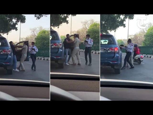 Cop, SUV driver scuffle in Chandigarh, video goes viral