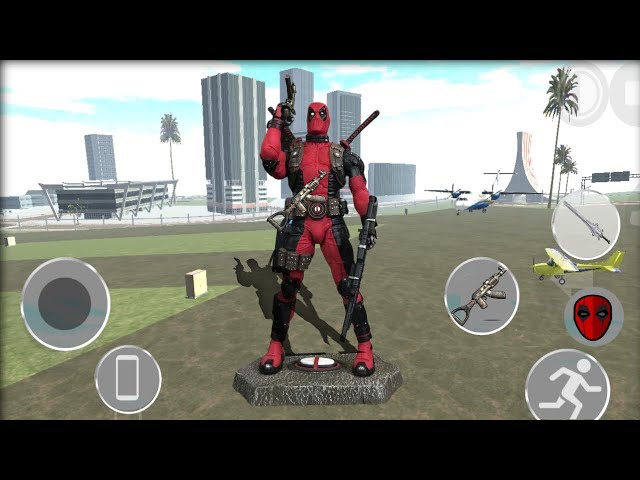 UPGRADING CHARACTER TO MARVEl DEADPOOL- INDIAN BIKES DRIVING 3D + INDIAN BIKE DRIVING 3D