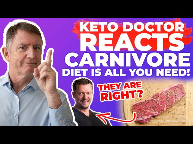 THE TRUTH ABOUT CARNIVORE DIETS - Dr. Westman Reacts