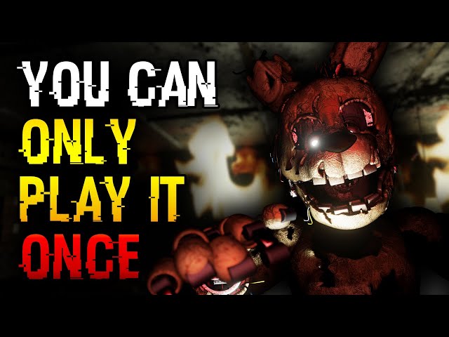 The FNAF game that DELETES ITSELF if you DIE