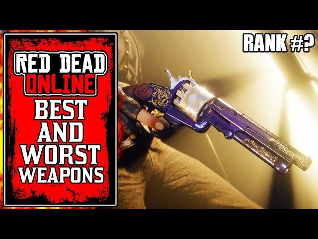 RANKING EVERY REVOLVER From WORST To BEST in Red Dead Online (RDR2 Best Weapons)