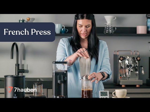 Der perfekte Filterkaffee mit der French Press | Kaffee Essentials mit Nicole Battefeld-Montgomery