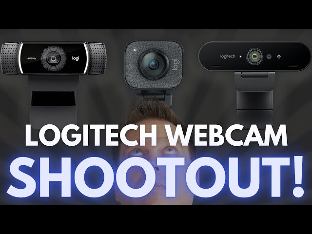 Logitech webcam comparison and review: C922 vs. StreamCam vs. BRIO 4K