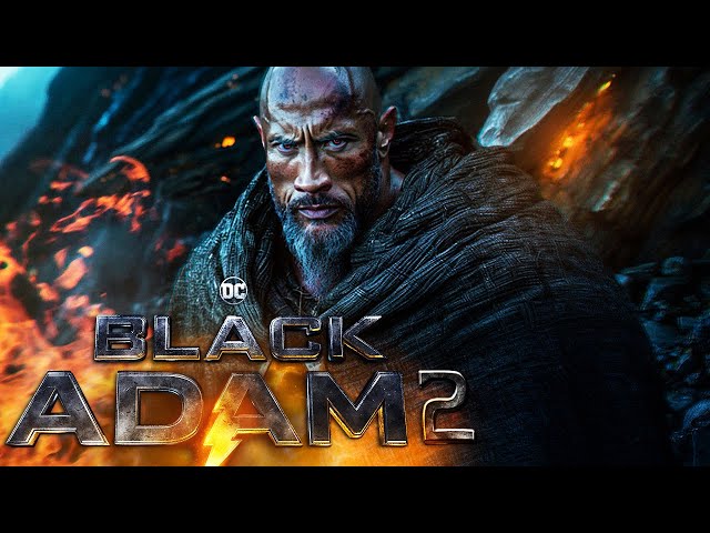 BLACK ADAM 2 Teaser (2024) With Dwayne Johnson & Gal Gadot