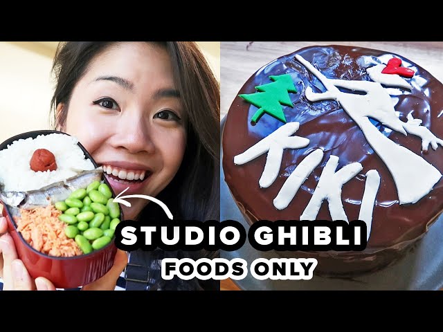 I Only Ate Studio Ghibli Foods For 24 Hours
