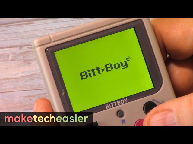 BittBoy - How to Upgrade and Add Your Own ROMs and Games