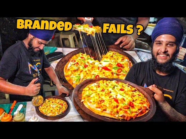 Rs.69/- Hardworking Sardar Ji Ka Branded Pizza | Street Food India