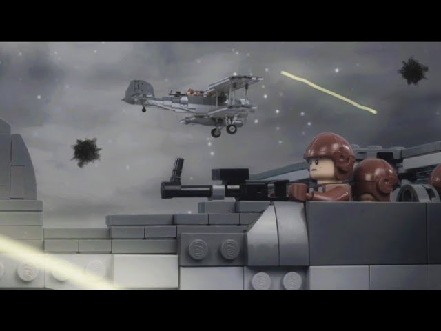 Lego Battle for the Bismarck | stopmotion + cgi