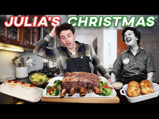Cooking Julia Child’s Entire Christmas Dinner is like Running a Marathon