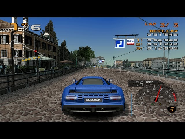 Enthusia Professional Racing - Dauer EB110 PS2 Gameplay HD