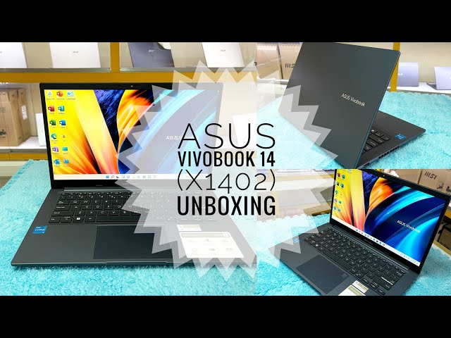 Affordable Laptop for Students ASUS Vivobook 14 (X1402) Unboxing & Setting up | HSC unboxing