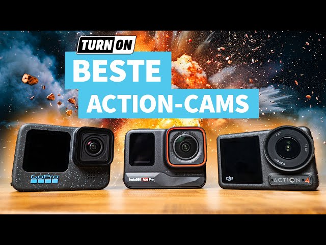 Action-Cams 2024 im Vergleich: GoPro vs. Insta360 vs. DJI