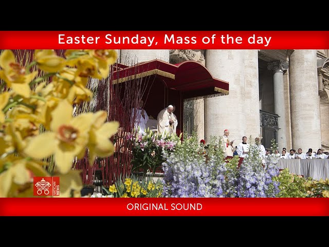 March 31 2024, Easter Sunday, Mass of the day | Pope Francis