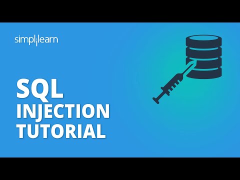 SQL Injection Tutorial For Beginners | What Is SQL Injection? | Cyber Security Course | Simplilearn
