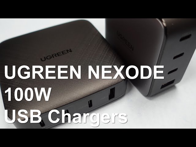 UGREEN NEXODE CD226 100W USB Power Adapter Review and Test