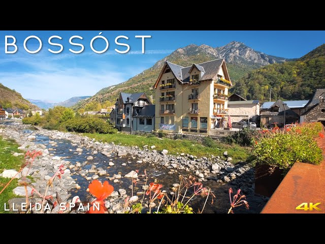 Tiny Tour | Bossost Spain | quick visit to a riverside town by the French border | 2022 Oct