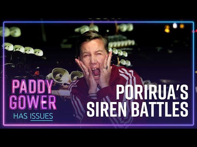 Porirua Mayor joins in siren battle | Paddy Gower Has Issues