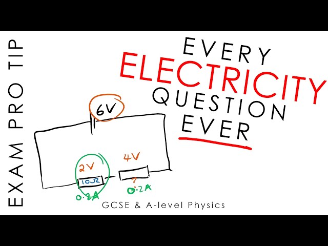 How To Do (Almost) Any ELECTRICITY Question - GCSE & A-level Physics Exam Tip