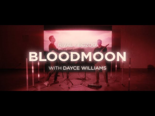 Rival x Egzod - Blood Moon (w/ Dayce Williams) [Shredding Guitar Live Performance]