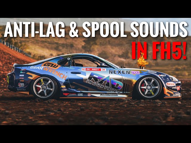 Forza Horizon 5’s Anti-Lag & New Turbo Spool Sounds are INSANE