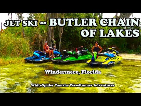 What are the best lakes in Florida to JetSki?  Four chains in Central Florida