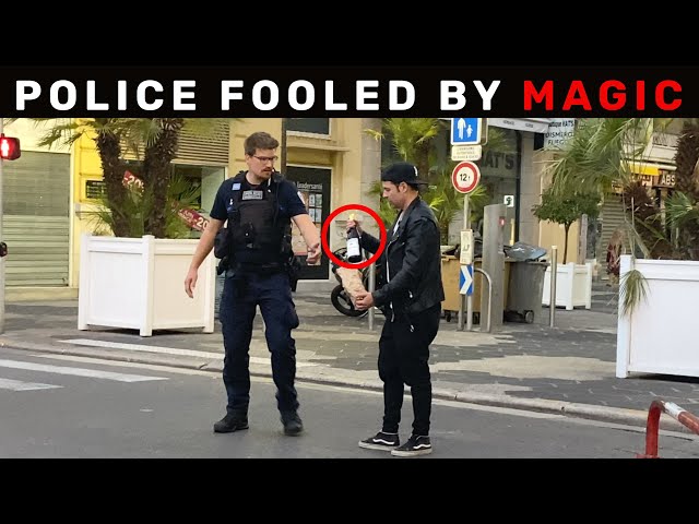 Police fooled by Magic👮🏻‍♂️ (again)-Julien Magic