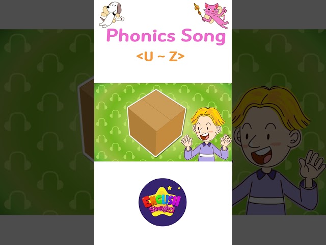 Phonics Song 1 (U~Z) (Phonics) - English song for Toddlers - English Sing sing #shorts