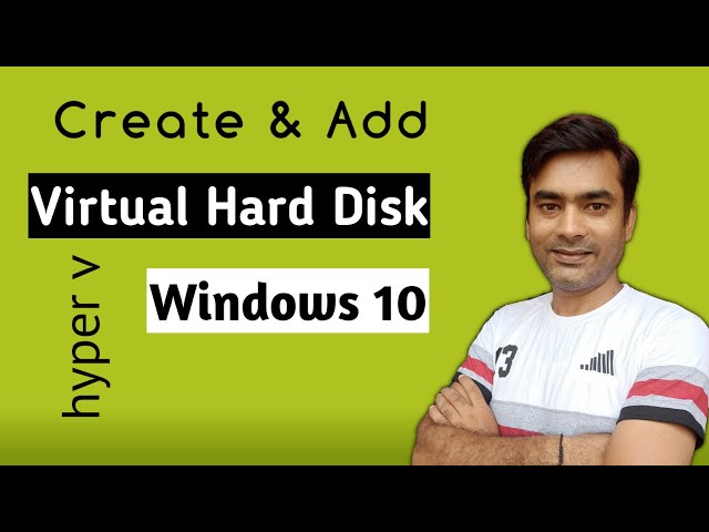 Virtual Hard Disk (VHD) - How to create and set up a virtual hard disk on Windows 10
