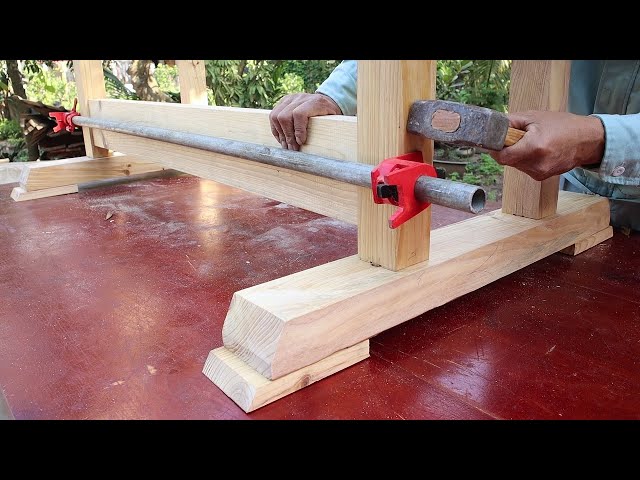Extremely Special Woodworking Skills With The Basic Tools Of A Carpenter // Perfect Wood Project