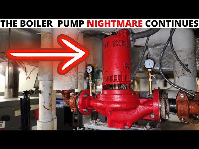HVAC: Laars Pennant Commercial Boiler Centrifugal Pump NIGHTMARE (Bell & Gossett Pump Leaking Water)