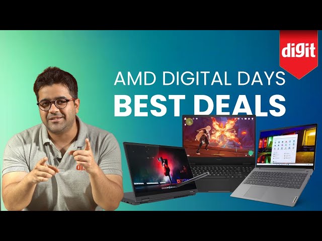 AMD Digital Days: Don’t miss out on these amazing deals on AMD-powered laptops!