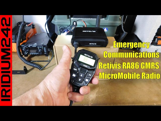 Could You Communicate During A Disaster? Retevis RA86 GMRS MicroMobile Radio