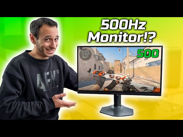 My First 500Hz Gaming Monitor (Shocking Results!) Alienware AW2524HF Review