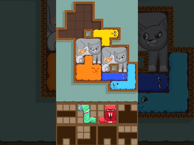 Puzzle Cats Walkthrough (android & iOS) gameplay #shorts #game #funny