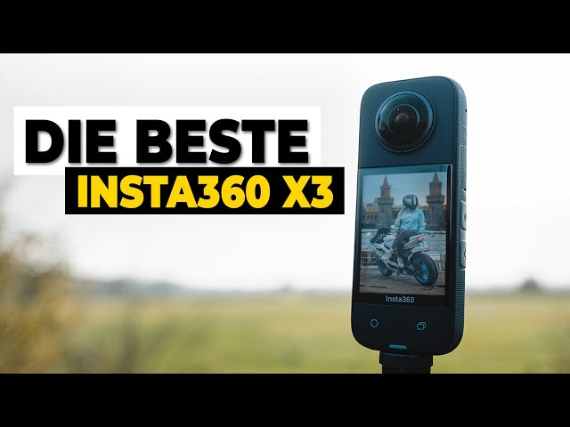 Insta360 X3 - Ist das die perfekte 360 Grad Cam? I MotoVlog REVIEW