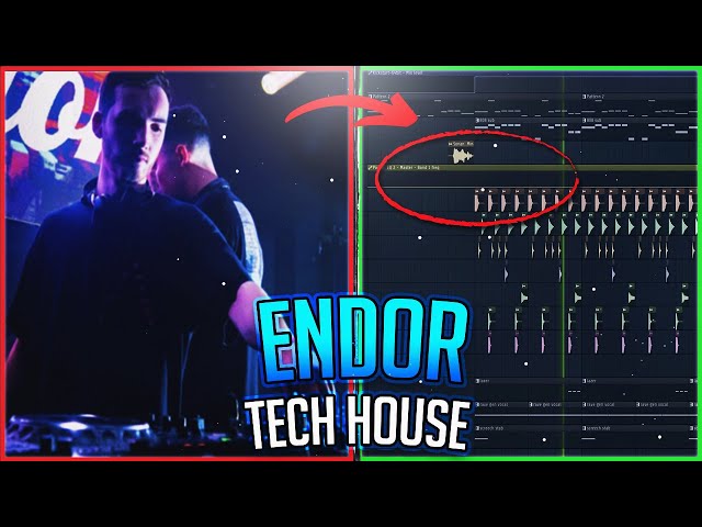 How To Make An Underground Tech House Drop Like Endor [FL Studio Tutorial]