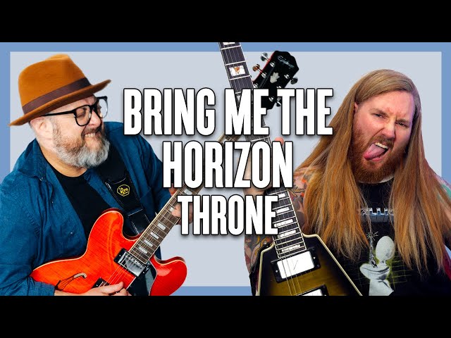 Bring Me the Horizon Throne Guitar Lesson + Tutorial Feat. @JamieSlays