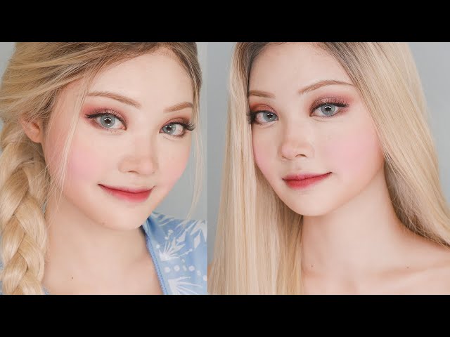 Disney Elsa makeup/Frozen 2