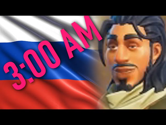 I talk to a Russian stranger at 3 AM (On fortnite)