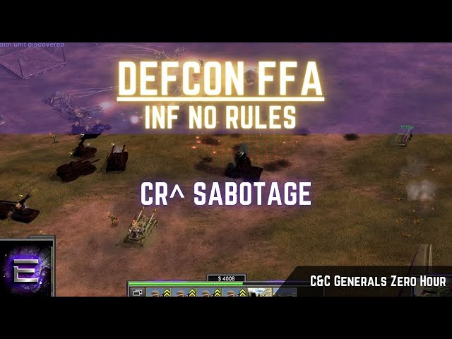 DEFCON FFA | Infantry - No Rules | C&C Zero Hour