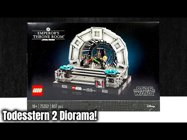 Coolste Bautechnik in LEGO Star Wars: 'Imperator Palpatines Thronsaal' Review! | Set 75352