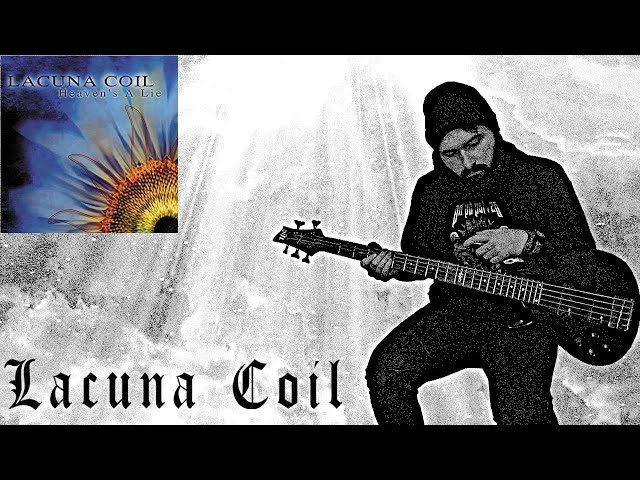 LACUNA COIL - Heaven's A Lie Bass Cover (Tabs)