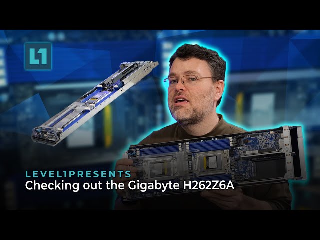 Checking out the Gigabyte H262-Z6A