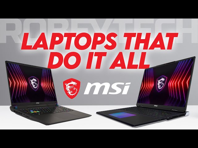 Unleash the Beasts: MSI Titan 18HX & Vector 16HX Laptops Revealed