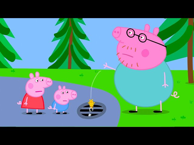Daddy Pig's Keys Down The Drain! 🔑 | Peppa Pig Official Full Episodes