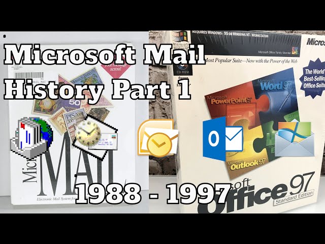 Microsoft Mail History Part 1 (1988-1997)