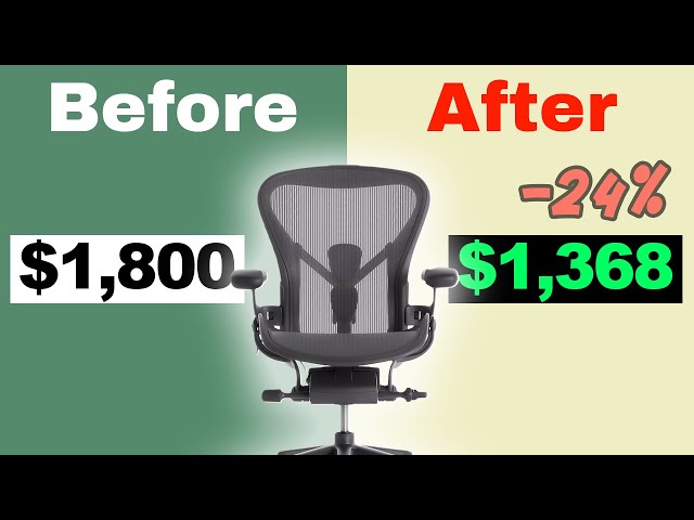 Save TONS of Money on (Almost) Any Ergonomic Chair!